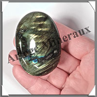 LABRADORITE - Galet de Soins - 116 grammes - 67x51x20 mm - R144