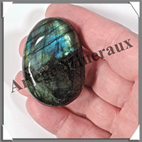LABRADORITE - Galet de Soins - 66 grammes - 55x38x17 mm - R145