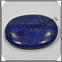 LAPIS LAZULI - Galet de Soins - 42 grammes  - 55x40x8 mm- C002