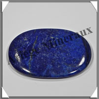 LAPIS LAZULI - Galet de Soins - 32 grammes - 60x40x4 mm - C003