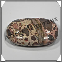 JASPE LEOPARD - Galet de Soins - 75 grammes - 70x40x10 mm - A006