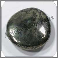 PYRITE - Galet de Soins - 45 grammes - 42x38 mm - A006