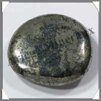 PYRITE - Galet de Soins - 57 grammes - 42x40 mm - A008