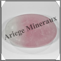 QUARTZ ROSE - Galet de Soins - 105 grammes - 70x50x15 mm - C003