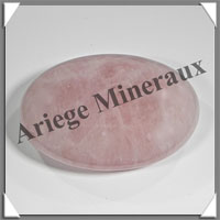 QUARTZ ROSE - Galet de Soins - 116 grammes - 70x50x15 mm - C006