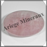 QUARTZ ROSE - Galet de Soins - 117 grammes - 70x50x15 mm - C009
