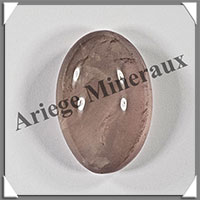 QUARTZ ROSE - Galet de Soins - 37 grammes - 43x30x20 mm - R091