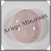 QUARTZ ROSE - Galet de Soins - 68 grammes - 47x42x24 mm - R092