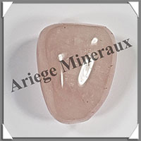 QUARTZ ROSE - Galet de Soins - 129 grammes - 55x43x35 mm - R110
