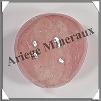 QUARTZ ROSE - Galet de Soins - 216 grammes - 62x58x45 mm - R115