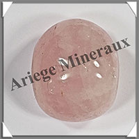QUARTZ ROSE - Galet de Soins - 82 grammes - 48x40x30 mm - R116