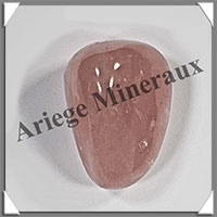 QUARTZ ROSE - Galet de Soins - 72 grammes - 48x36x29 mm - R119