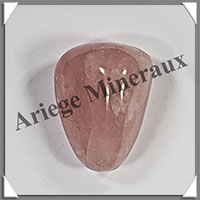 QUARTZ ROSE - Galet de Soins - 72 grammes - 48x36x29 mm - R119