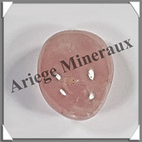 QUARTZ ROSE - Galet de Soins - 92 grammes - 48x39x33 mm - R121