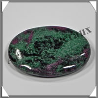 ZOIZITE RUBIS - Galet de Soins - 62 grammes - 60x40x8 mm - C002