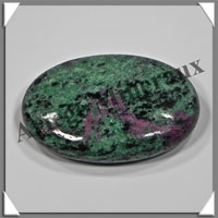 ZOIZITE RUBIS - Galet de Soins - 71 grammes - 60x40x10 mm - C003