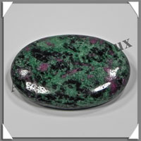 ZOIZITE RUBIS - Galet de Soins - 71 grammes - 60x40x10 mm - C003