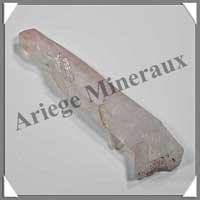 QUARTZ LEMURIEN Ros - 40 grammes - 90x25x20 mm - C733