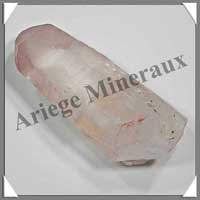 QUARTZ LEMURIEN Ros - 74 grammes - 75x35x20 mm - C745