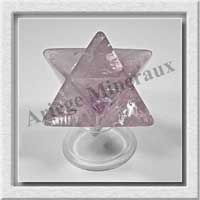 AMETHYSTE - MERKABA - 33x45 mm - 62 grammes - C001