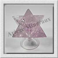 AMETHYSTE - MERKABA - 37x50 mm - 86 grammes - M002