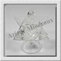 CRISTAL de ROCHE - MERKABA - 36x60 mm - 81 grammes - M005