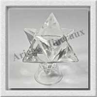 CRISTAL de ROCHE - MERKABA - 43x57 mm - 133 grammes - M008