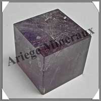 AMETHYSTE - SERIE COMPLETE - Solides de Platon - 30 mm - 200 grammes - C002