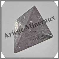 AMETHYSTE - SERIE COMPLETE - Solides de Platon - 30 mm - 200 grammes - C002