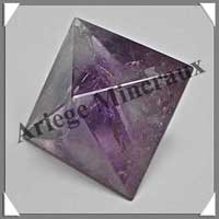AMETHYSTE - SERIE COMPLETE - Solides de Platon - 30 mm - 200 grammes - C002