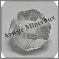 CRISTAL de ROCHE - SERIE COMPLETE - Solides de Platon - 29 mm - 210 grammes - P008