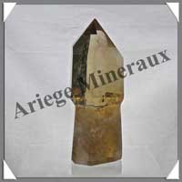 CITRINE (Naturelle) - Pointe Repolie - 463 grammes - 128x45x40 mm - E002