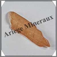 CHAMPAGNE AURA Quartz - 4,4 grammes - 50x12x6 mm - C004