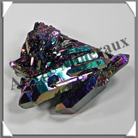 FLAME AURA Quartz - 27,0 grammes - 45x40x15 mm - C050