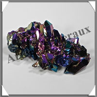 FLAME AURA Quartz - 21,0 grammes - 50x35x20 mm - C052