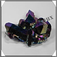 FLAME AURA Quartz - 20,0 grammes - 45x45x15 mm - C053