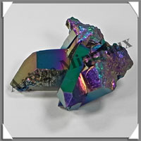FLAME AURA Quartz - 24,0 grammes - 40x38x25 mm - C054