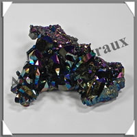 FLAME AURA Quartz - 22,0 grammes - 45x40x15 mm - C056