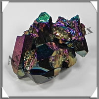 FLAME AURA Quartz - 29,0 grammes - 40x30x30 mm - C057