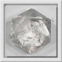CRISTAL de ROCHE FUME - SCEAU de SALOMON - 49x49x27 mm - 105 grammes - M005