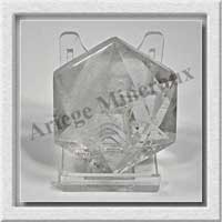 CRISTAL de ROCHE FUME - SCEAU de SALOMON - 49x49x27 mm - 105 grammes - M005