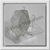 CRISTAL de ROCHE FUME - SCEAU de SALOMON - 49x49x27 mm - 105 grammes - M005
