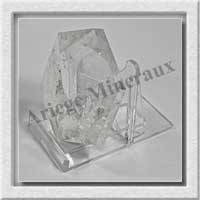 CRISTAL de ROCHE - SCEAU de SALOMON - 55x55x23 mm - 111 grammes - M006