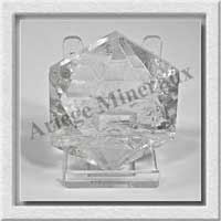 CRISTAL de ROCHE - SCEAU de SALOMON - 52x52x27 mm - 123 grammes - M007