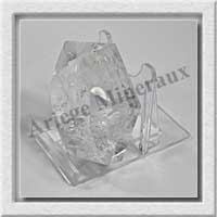 CRISTAL de ROCHE - SCEAU de SALOMON - 52x52x27 mm - 123 grammes - M007