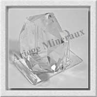 CRISTAL de ROCHE - SCEAU de SALOMON - 60x60x22 mm - 142 grammes - M009