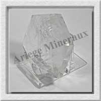 CRISTAL de ROCHE - SCEAU de SALOMON - 62x62x20 mm - 139 grammes - M010