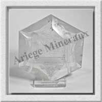CRISTAL de ROCHE - SCEAU de SALOMON - 75x75x26 mm - 255 grammes - M012