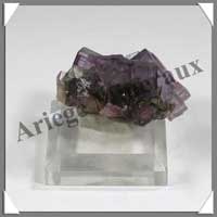 FLUORITE VIOLETTE - 23x45 mm - C001