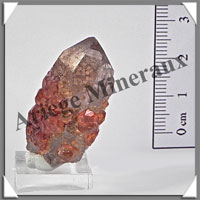 GRENAT SPESSARTITE - 19 grammes - 35x20x20 mm - M002